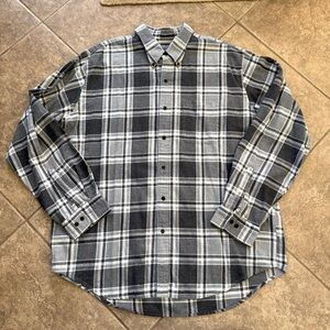 GUC - Men's Vintage Lands' End Flannel Shirt